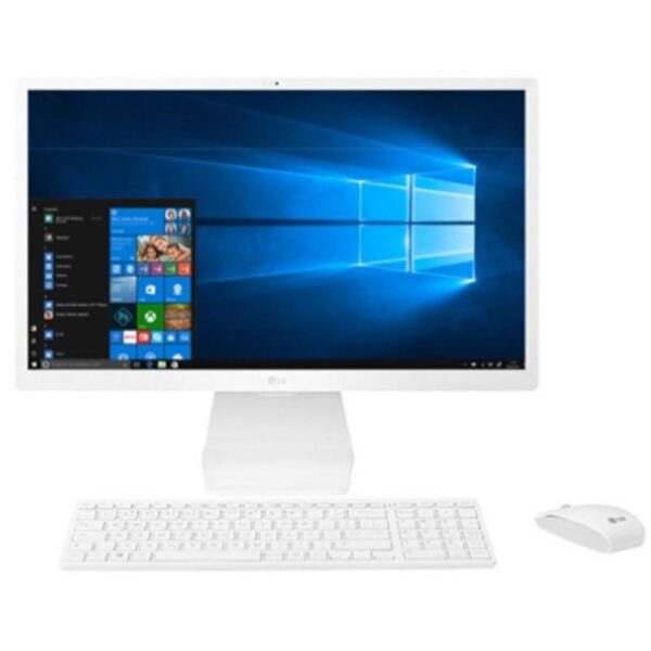 All In One Lg Branco 23.8" Intel Core I5-10210u 8gb Ram 1tb Hd 24v50n Full Hd