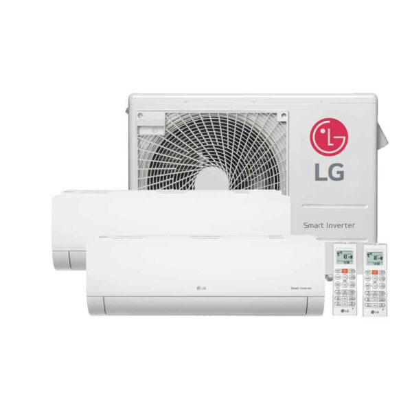 Ar Multi Split LG 24000 BTUs (1x12000+1x18000) Q/F 220V