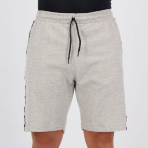 Bermuda Moletom Fila Basic Tape Cinza Mescla