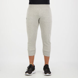 Calça Under Armour Fleece Crop Cinza