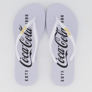 Chinelo Coca Cola 1886 Feminino Branco
