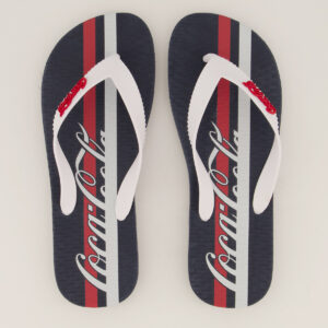 Chinelo Coca Cola Sports Brands Marinho e Branco