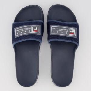 Chinelo Fila Drifter Mesh Marinho e Branco