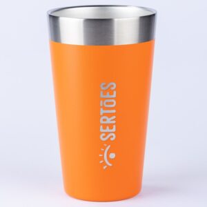Copo Térmico de Cerveja Rally dos Sertões Signal Orange | 473ML