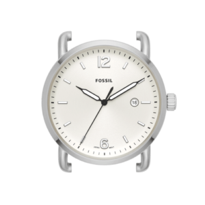 Dial Fossil Masculino The Commuter 3H Date Prata - C221049/1KI