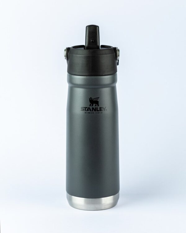 Garrafa Térmica Flip Straw Stanley Charcoal | 651ML