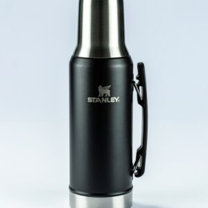 Garrafa Térmica Mate System Matte Black | 1.2L