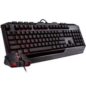 Kit Gamer Cooler Master Devastator 3 Plus - Teclado LED, ABNT + Mouse LED - SGB-3001-KKMF1-BR