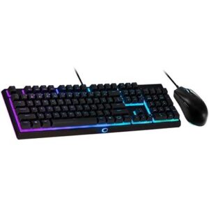 Kit Gamer Cooler Master MS111 - Teclado RGB, ABNT + Mouse RGB - MS111-KKMF1-BR