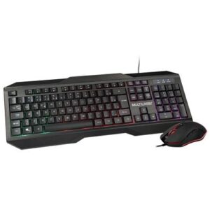 Kit Gamer Multi - Teclado LED, ABNT2 + Mouse LED, 2400 DPI - TC239