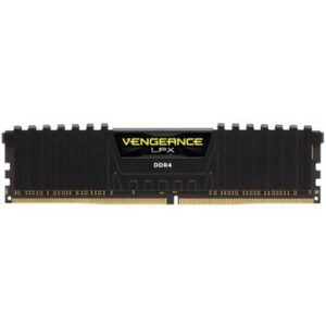 Memória Corsair Vengeance LPX, 16GB, 2400Mhz, DDR4, CL16, Preto - CMK16GX4M1A2400C16