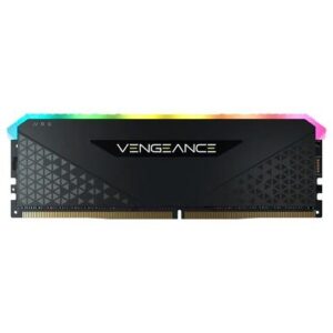 Memória Corsair Vengeance RGB RS, 16GB, 3200MHz, DDR4, C16, Preto - CMG16GX4M1E3200C16