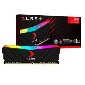 Memória PNY XLR8 RGB, 8GB, 3200MHz, DDR4, CL16 - MD8GD4320016XRGB