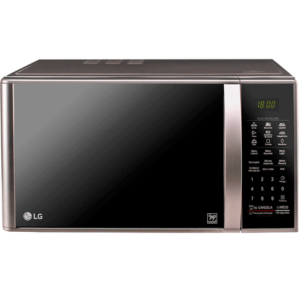 Micro-Ondas Grill LG 30L MH7093BRA Limpa Fácil Prata Nobre 220V