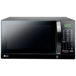 Micro-Ondas LG 30L Grill MH7097ARA Limpa Fácil Preto 220V