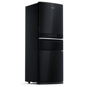 Refrigerador Brastemp Inverse 419L FrostFree Preto 127V
