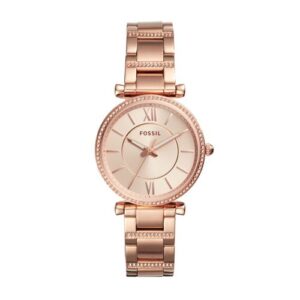 Relógio Fossil Feminino Carlie Rosé - ES4301/1JN