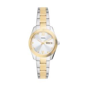 Relógio Fossil Feminino Jacqueline Bicolor - ES5198/1KN