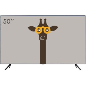 Smart Tv Samsung 50" Uhd 4k Un50au7700gxzd Processador Crystal Tela Sem Limites Visual Livre De Cabos Alexa Built In Controle único