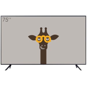 Smart Tv Samsung 75" Uhd 4k Un75au7700gxzd Processador Crystal 4k Tela Sem Limites Visual Livre De Cabos Alexa Built In Controle único