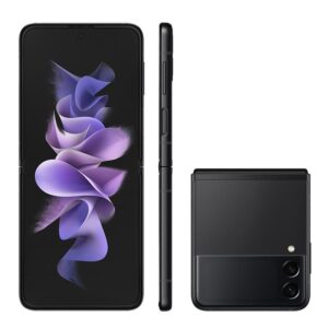 Smartphone Samsung Galaxy Z Flip3 5g 128gb Tela 6,7" Dobrável Camera Dupla Traseira Preto