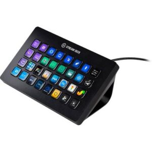 Stream Deck Elgato XL, 32 Teclas Personalizáveis de LCD, USB Integrado, Preto - 10GAT9901