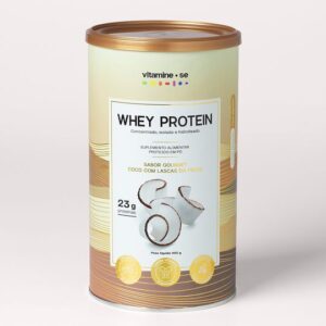 Whey Protein Gourmet - Coco com Lascas da Fruta