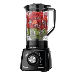 Liquidificador Mondial Turbo Power 2,2L + Função Pulsar Preto 110v
