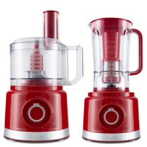 Multiprocessador Philco PMP1550V Pro Turbo 6 em 1 900W Vermelho - 110V