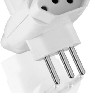 Adaptador de Tomada em T Benjamin Multilaser 3 Saídas, 3 Pinos