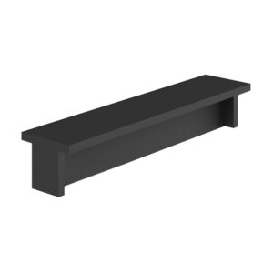 Apoio para Monitor Yaris 90 cm Preto
