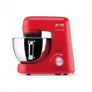 Batedeira Planetária Arno Deluxe Sx74 600w 4 Litros 8 Velocidades Vermelha 220v
