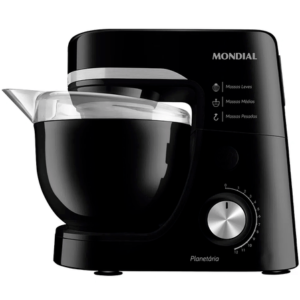 Batedeira Planetária Mondial BP-03-B Preta 110V