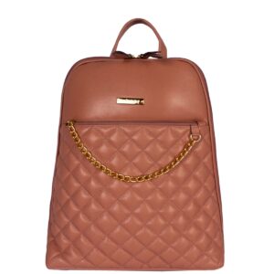 Bolsa Couro Costas Matelassê Chain Le Postiche