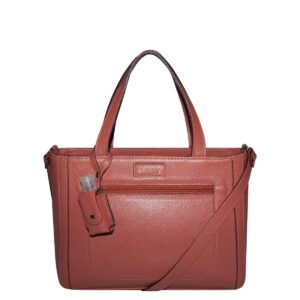 Bolsa Couro Transversal e Mão com Porta Álcool Gel Le Postiche