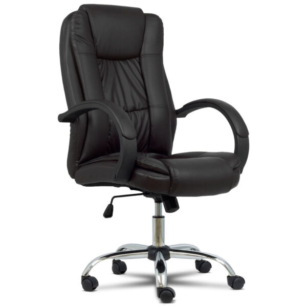 Cadeira de Escritório Comfy Direction Preta, Base Giratória e Sistema Relax