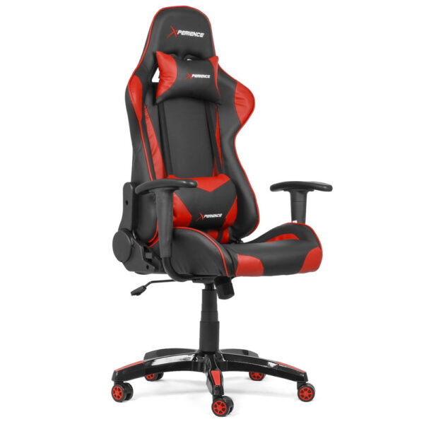Cadeira Gamer Xperience PRO Vermelha, Base Giratória e Sistema de Inclinação Avançado