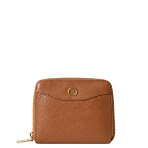Carteira Feminina Couro Rect Pequena Le Postiche (CARAMELO, UN)