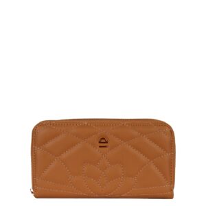 Carteira Feminina Flor De Lótus Le Postiche (CARAMELO, UN)