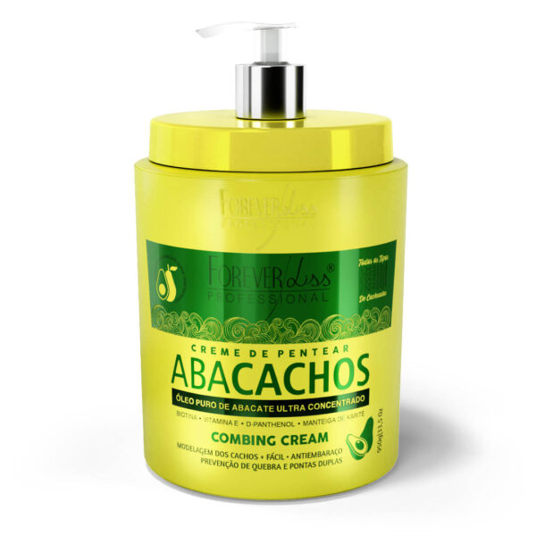 Creme de Pentear para Cacheadas Abacachos 950g Forever Liss