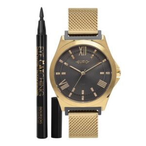 Kit Euro Feminino Double Lugs Dourado - EU2036YPL/K5F