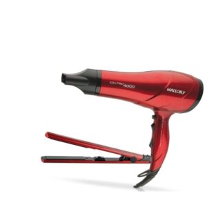 Kit Mallory Secador e Prancha Pure Seduction Bivolt Bivolt