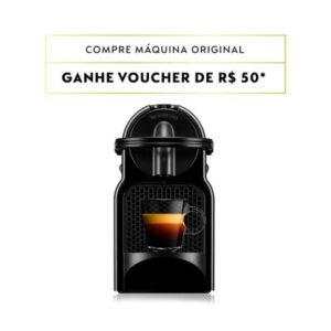 Máquina de Café Inissia 127V Nespresso Preta