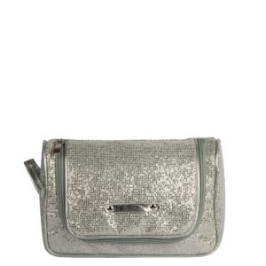 Necessaire De Viagem Com Potes Glitter Le Postiche (PRATA, UN)