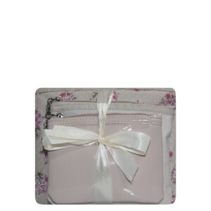 Necessaire Feminina Kit 3 Peças Floral Le Postiche