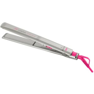 Prancha Gama Italy New Lumina Tourmaline Ion Bivolt Bege Savana Pink Neon