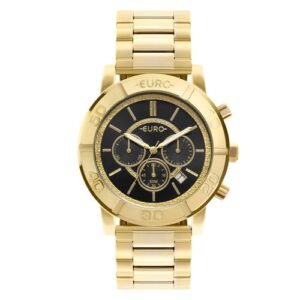 Relógio Euro Feminino Delux Dourado - EUJP25AI/4P