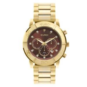 Relógio Euro Feminino Delux Dourado - EUJP25AN/4R