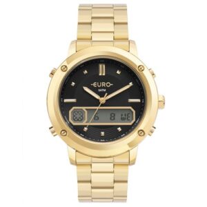 Relógio Euro Feminino Fashion Fit Sporty Dourado - EUBJ3890AE/4P
