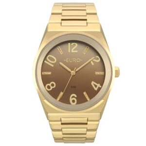 Relógio Euro Feminino Glitz Dourado - EU2033BL/4L